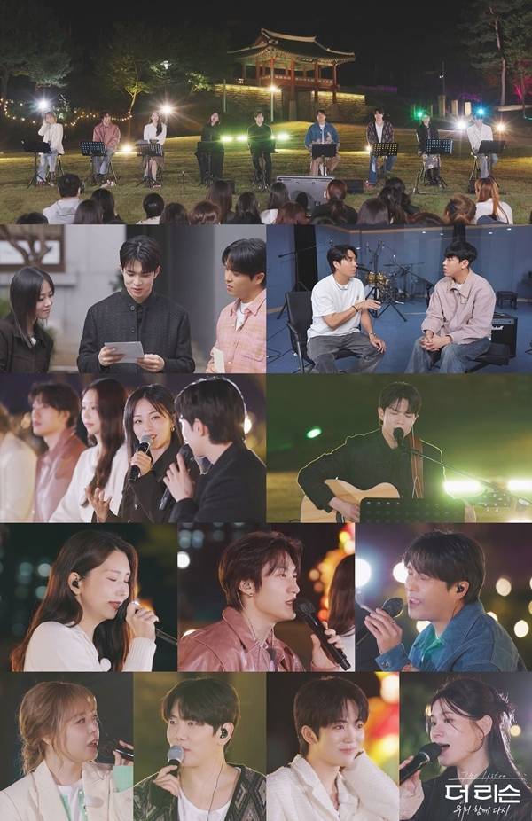 이번 가을, SBS ‘더 리슨: 우리 함께 다시’가 감성적인 발라드와 강력한 라인업의 버스킹으로 큰 화제를 불러온 가운데 오늘 밤 방송될 마지막 회에서는 음악을 사랑하는 대학생들과의 캠퍼스 듀엣과 홍성에 위치한 홍주읍성 홍화문에서의 버스킹 무대가 그려질 예정이다. / 사진 = 도너츠컬처