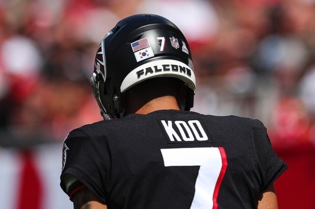 Atlanta Falcons kicker Koo Young-hoe./Social media