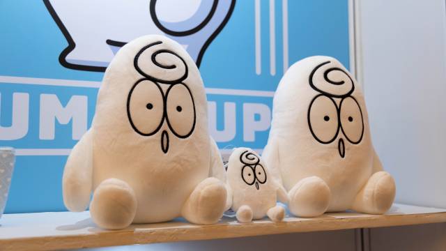 14일 인도네시아 자카르타에서 열린 K-박람회에서 참여한 일렉츄럴의 대표 캐릭터 ‘떰떰’. 사진 제공=콘진원