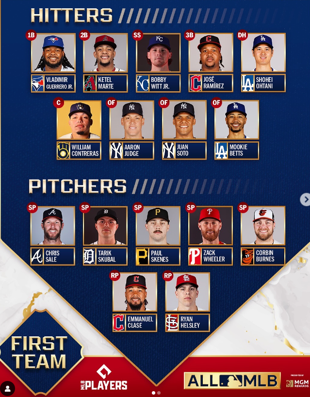 MLB닷컴 인스타그램 캡처