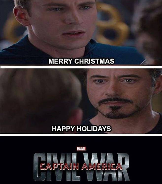 크리스마스 전쟁 밈 [사진출처=온라인 커뮤니티]
