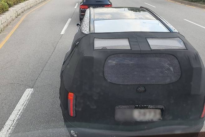 사진 : 현대차 아이오닉 9 테스트카 (출처=오토스파이넷)