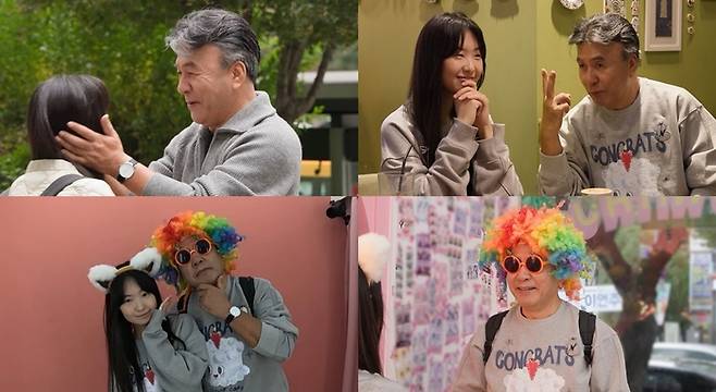 배우 박영규가 재호으로 얻은 딸을 최초 공개한 KBS2 ‘살림남2’ 16일 방송 주요장면. 사진 KBS