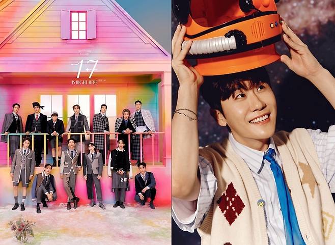 세븐틴(왼쪽) 영탁. 제공| KGMA 조직위원회