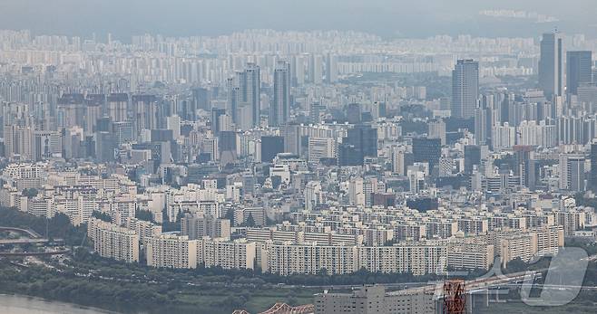 사진은 19일 오후 서울 강남구 압구정 현대아파트 단지의 모습. 2024.9.19/뉴스1 ⓒ News1 이재명 기자