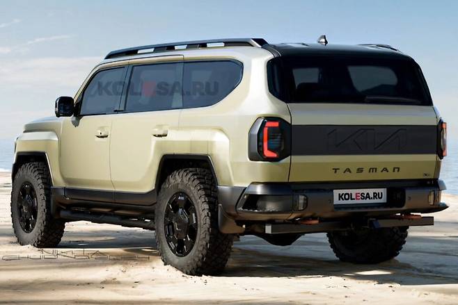 사진 : 기아 타스만 SUV 상상도 (출처=Kelsonik)