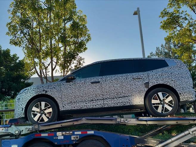 현대차 '아이오닉 9' 테스트카 (출처 : 오토스파이넷)