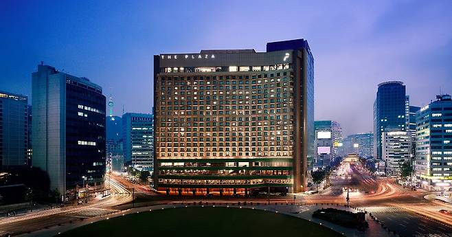 더플라자 호텔 전경. /더플라자 홈페이지 캡처