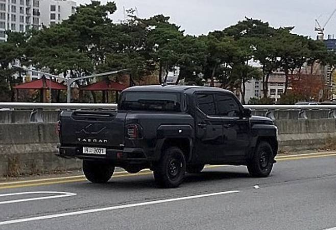 기아 '타스만' 테스트카 (출처 : 남차카페)