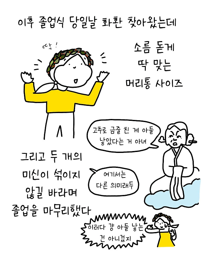 image.png 졸업 할 때 학사모 대신 꽃을 씌워주는 나라.jpg