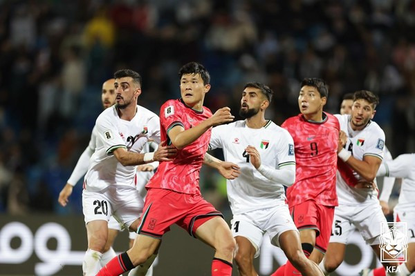 김민재(남자 축구대표팀). 대한축구협회 제공