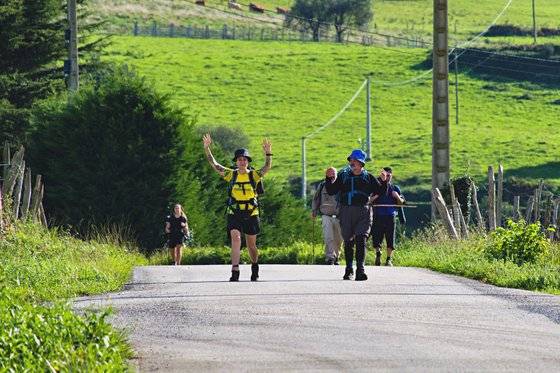 북쪽 길은 순례자 수가 적어서, 길에서 만난 모두와 친구가 된다. 험한 길 함께 걷는다는 이유 하나로 단단한 동지애가 생긴다.