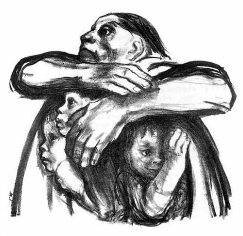 케테 콜비츠, ‘씨앗들이 짓이겨져서는 안 된다’