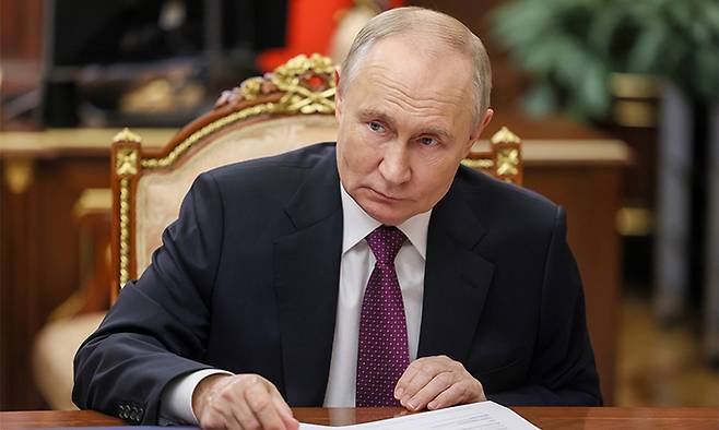 블라디미르 푸틴 러시아 대통령. TASS연합뉴스