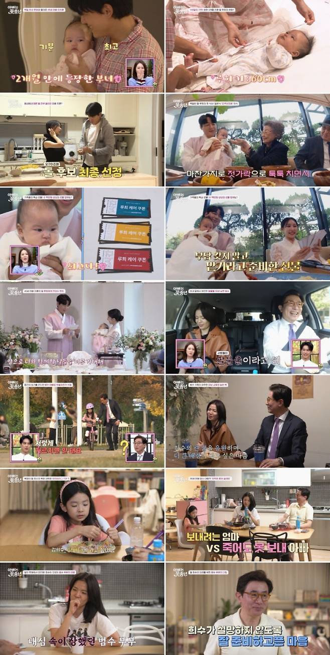 ‘아빠는 꽃중년’ 김범수, 딸 조기 유학 반대 (사진: 채널A)