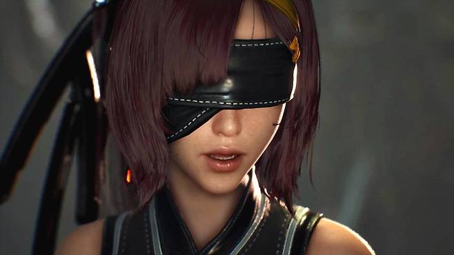 요즘 안대가 유행이라 넣어봤다.