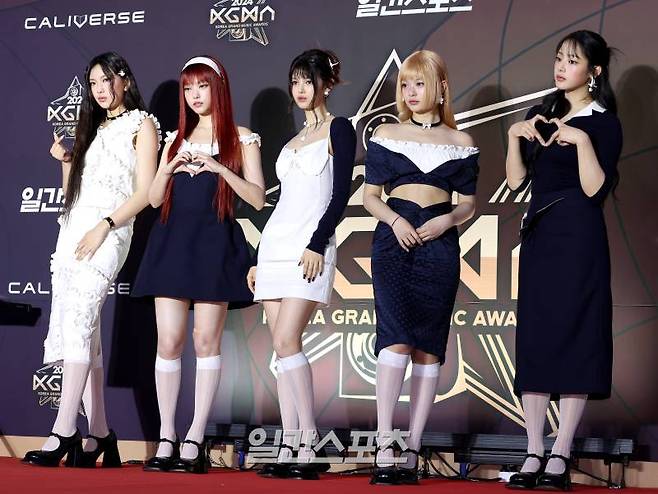 그룹 뉴진스. / 종도(인천)=KGMA특별취재반&nbsp;