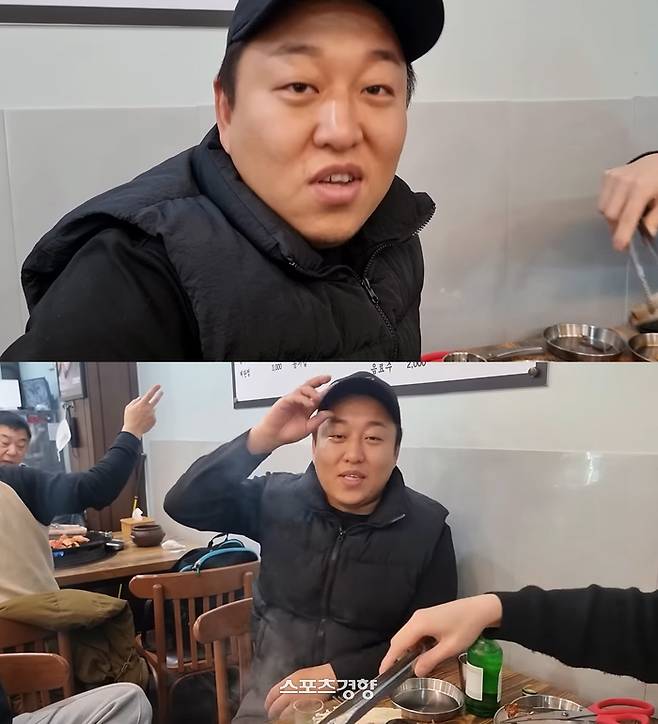 21일 사망한 개그맨 성용. 유튜브 방송화면