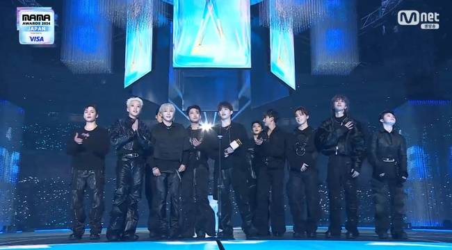 사진=Mnet ‘2024 MAMA AWARDS’ 생중계 캡처
