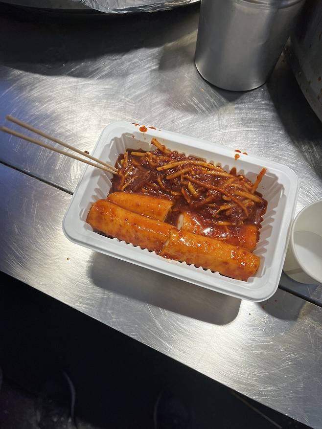 종로5가 광장시장 유명한 떡볶이