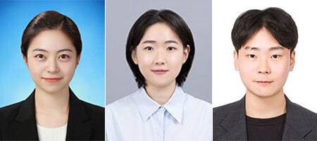 조희연(왼쪽부터), 김나현, 윤준호.&nbsp;