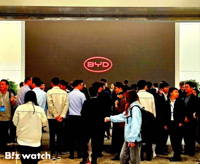 BYD 본사에 다양한 분야의 비즈니스 파트너들이 방문했다./사진=최지훈 기자 jhchoi