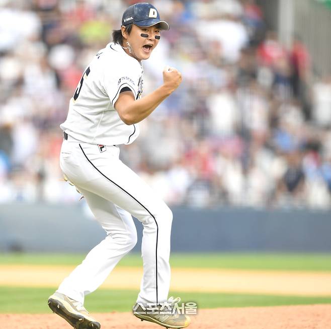 2024시즌 두산 시절 정철원. 잠실 | 최승섭기자 thunder@sportsseoul.com