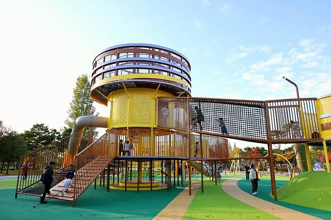 청주 문암생태공원 어드벤처놀이터/청주시