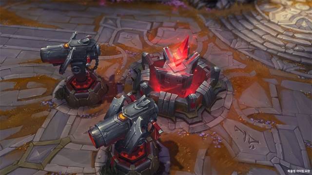 2025 시즌 신규 넥서스 포탑 이미지. 라이엇 게임즈 제공