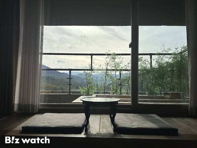 켄싱턴리조트 지리산하동 켄싱턴 디럭스 스파 객실. / 사진=정혜인 기자 hij@