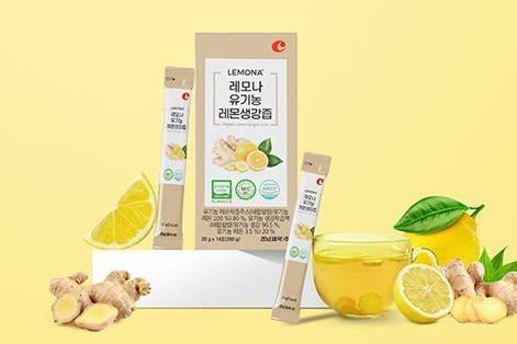경남제약 ‘레모나 유기농 레몬생강즙’. 경남제약 제공.