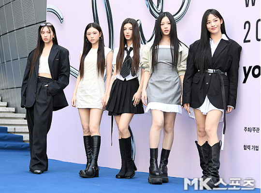 걸그룹 뉴진스가 소속사 어도어를 상대로 내용증명을 보낸 가운데, 어도어가 아일릿 소속사 빌리프랩에 사과를 요구했다. 사진=MK스포츠