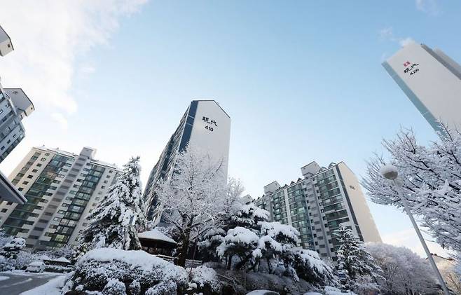 경기 성남시 분당구 시범단지 현대아파트 전경 / 사진출처=연합뉴스