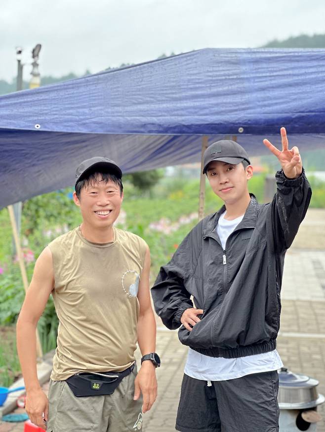 ‘삼시세끼 라이트’ 유해진과 임영웅.