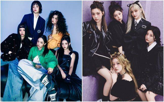 뉴진스(왼쪽), 아일릿 ⓒ어도어, 빌리프랩