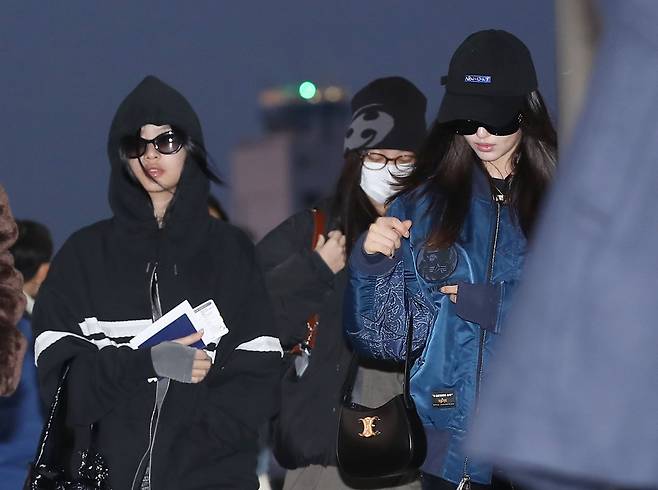 뉴진스, 어도어와 전속계약 해지 발표 후 첫 포착 /사진=뉴스1