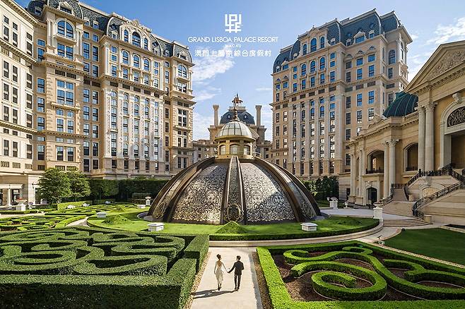 그랜드 리스보아 팰리스의 시크릿 가든. 사진 SJM 리조트 SA