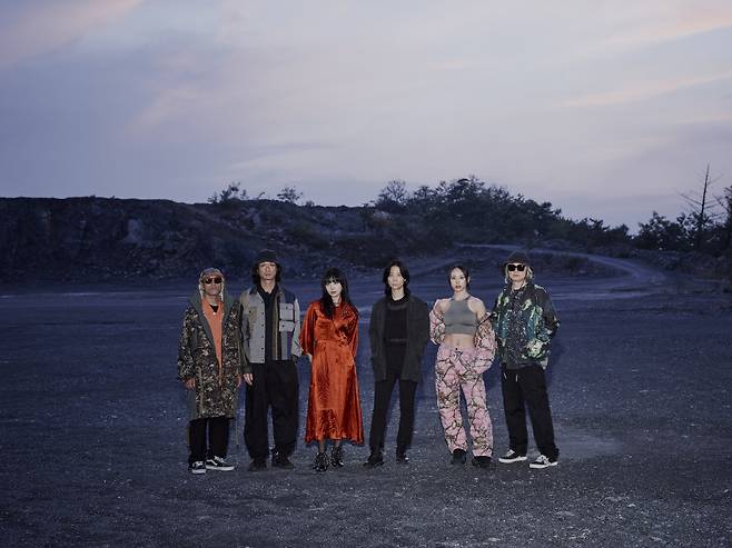 얼터너티브 팝 밴드 이날치. (사진=하이크 제공)