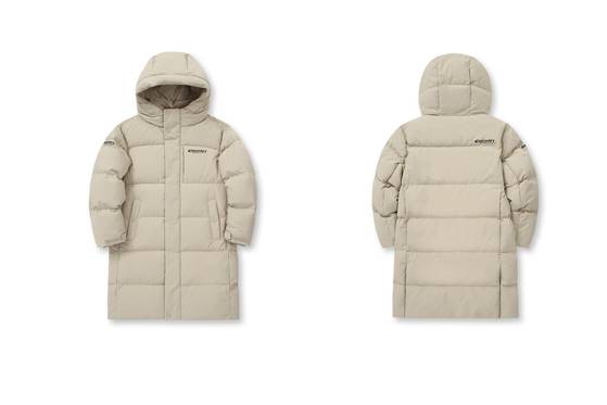 A long padded jacket from outdoor brand Discovery Expedition [DISCOVERY EXPEDITION]