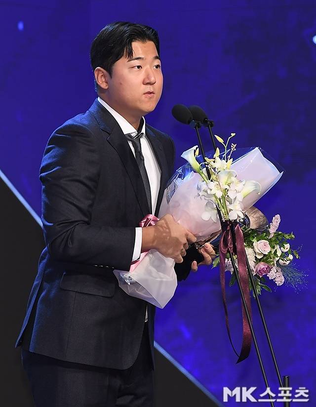 많은 기대를 받고 있는 송승기. 사진=천정환 기자