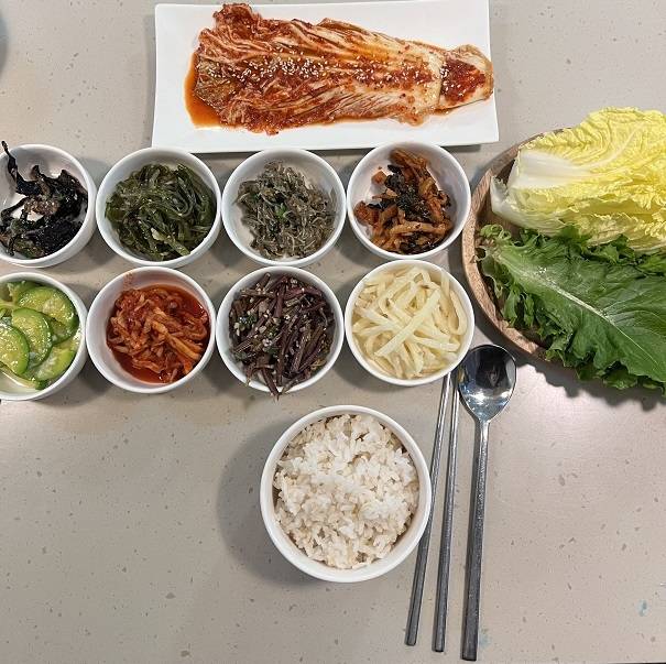 김미령 셰프가 기자를 위해 내어준 밥상. 헤럴드경제DB