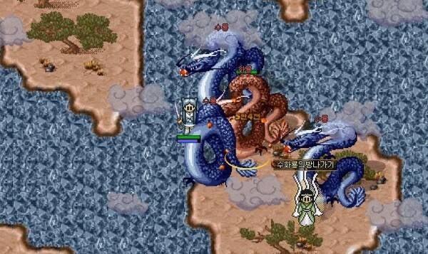 - 수화룡의 방 풍경 [출처: 바람의나라 커뮤니티]