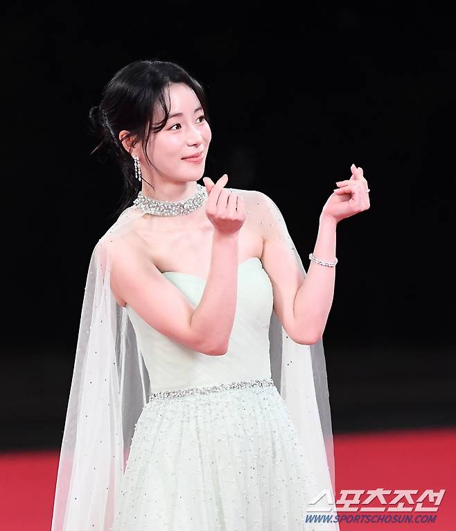 제45회 청룡영화상 시상식이 29일 여의도 KBS홀에서 열렸다. 임지연이 레드카펫을 빛내고 있다. 정재근 기자 cjg@sportschosun.com/2024.11.29/