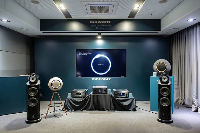좌측부터 호라이즌, SACD 10, MODEL 10, LINK 10n, 그랜드 호라이즌 / 마란츠 제공