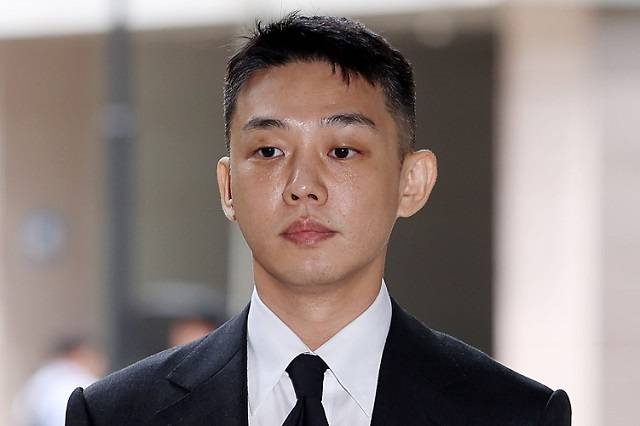 상습 마약 투약 혐의를 받는 배우 유아인. 뉴시스