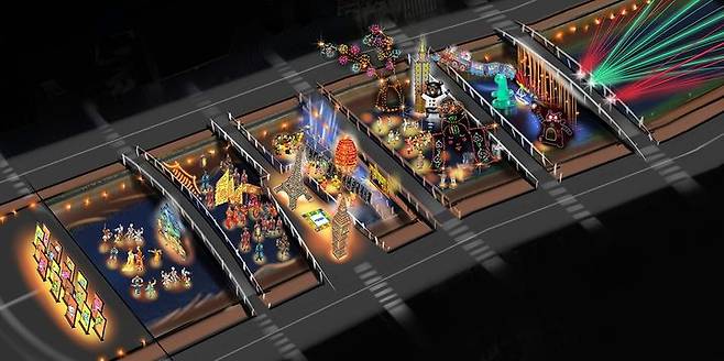 '2024 서울빛초롱축제' 조감도 *재판매 및 DB 금지