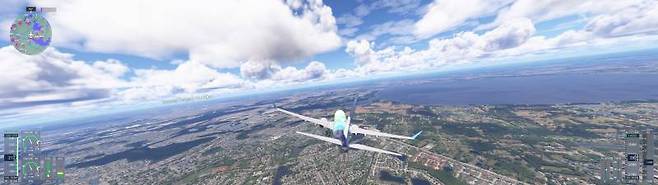 여객기도 몰아 볼 수 있다.