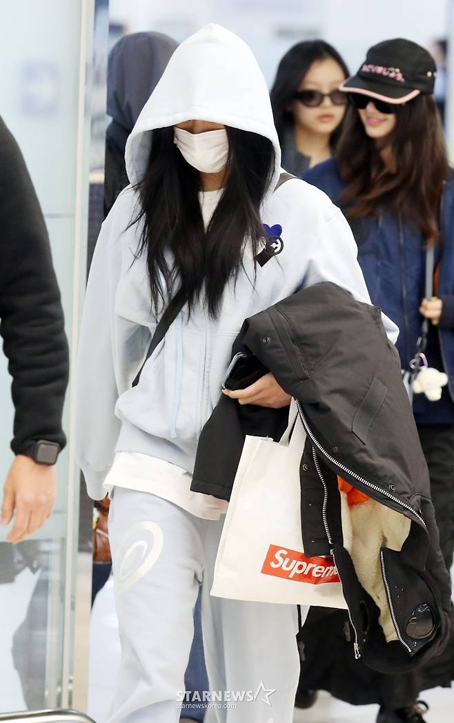 뉴진스 민지 '잘 다녀왔어요'[★포토]