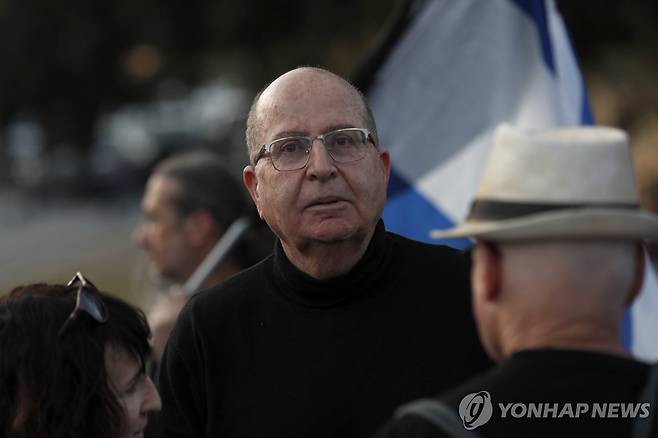 모셰 야알론 이스라엘 전 국방장관 [EPA 연합뉴스 자료사진. 재배포 및 DB 금지]