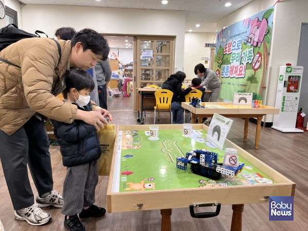 서귀포시육아종합지원센터와 함께 진행한 유아흡연위해예방 가족체험행사. ⓒ유아흡연위해예방 가정연계사업 운영사무국